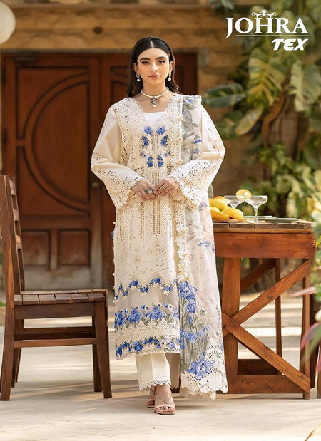 Johra Tex 181 A And B Cambric Cotton Pakistani Salwar Suits Wholesale Shop In Surat